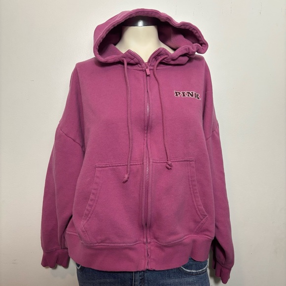 Victoria’s Secret PINK zip up hoodie - Picture 2 of 5